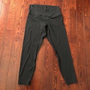 Lululemon Align Leggings worn 2ce high rise black 10